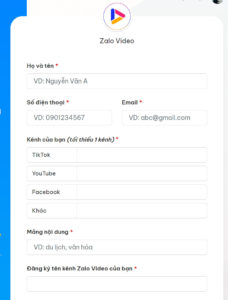 form dang ki zalo video creator 228x300 - Công ty thiết kế website tại Quảng Ngãi uy tín